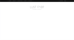 Desktop Screenshot of lustfab.com